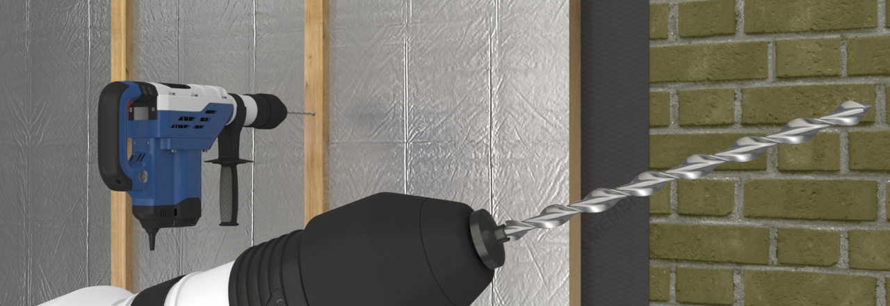 fixing insulation to walls with battens